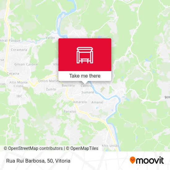 Rua Rui Barbosa, 50 map