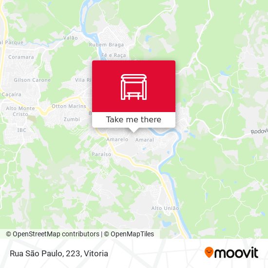 Rua São Paulo, 223 map