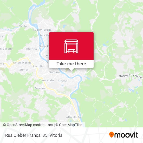 Rua Cleber França, 35 map