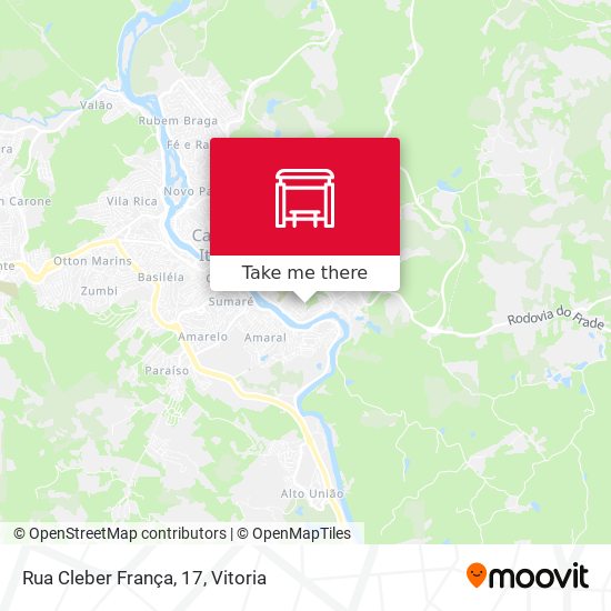Rua Cleber França, 17 map
