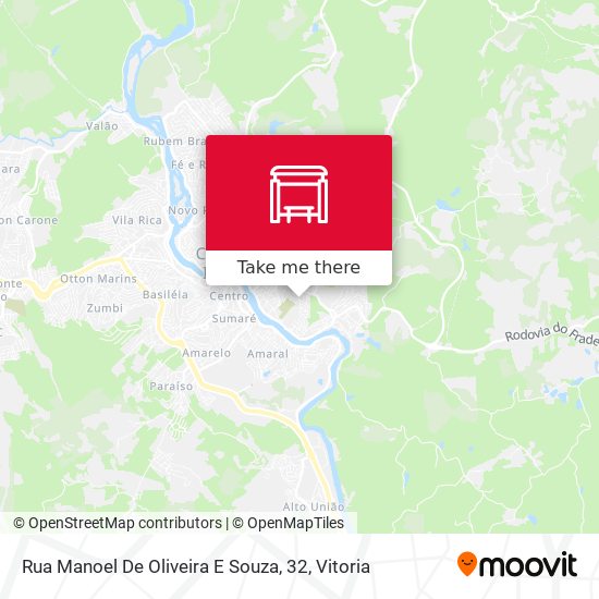 Rua Manoel De Oliveira E Souza, 32 map