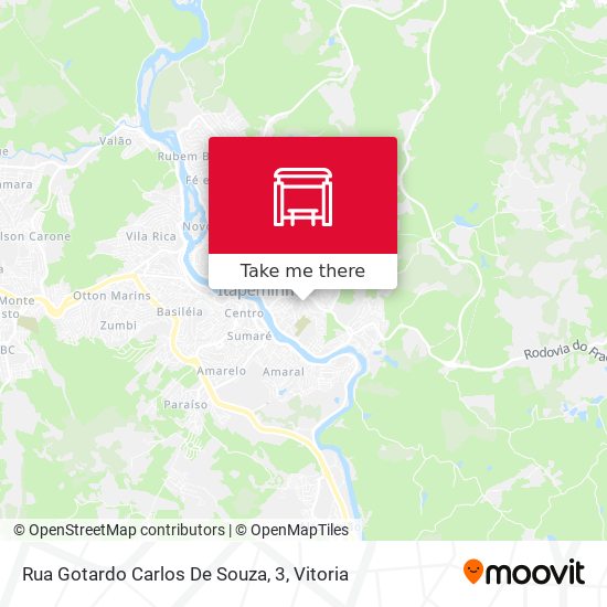 Rua Gotardo Carlos De Souza, 3 map