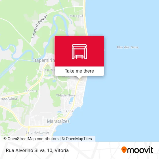 Rua Alverino Silva, 10 map