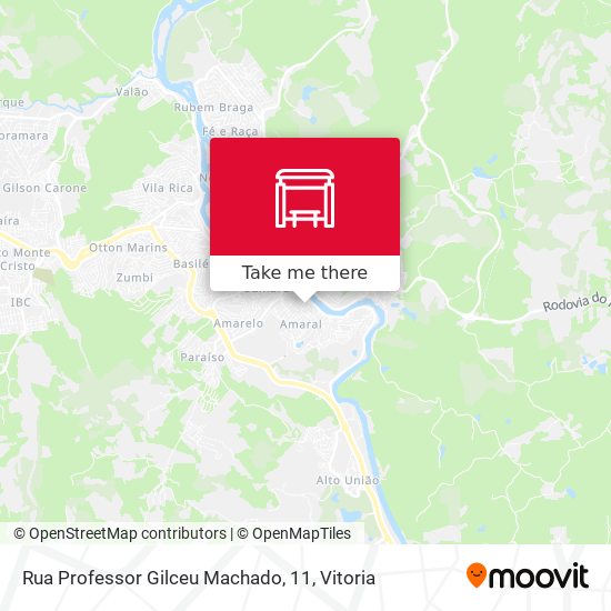 Rua Professor Gilceu Machado, 11 map