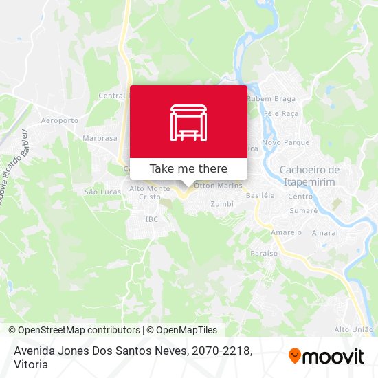 Avenida Jones Dos Santos Neves, 2070-2218 map