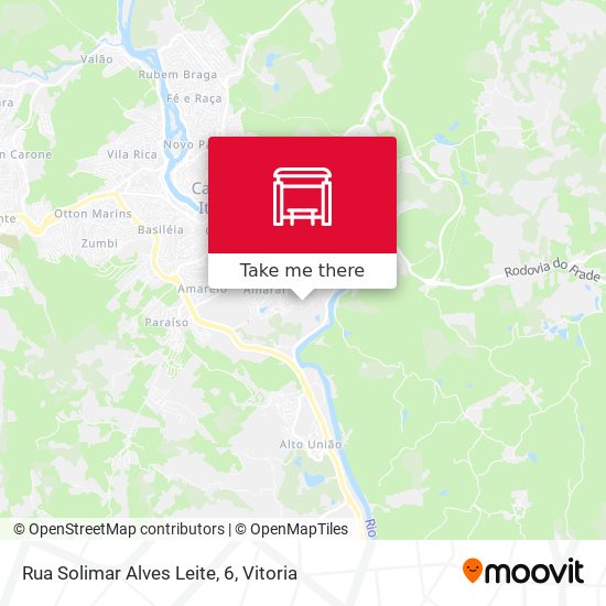 Rua Solimar Alves Leite, 6 map