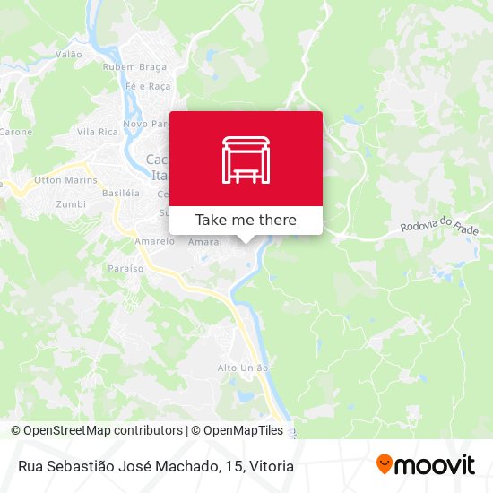 Rua Sebastião José Machado, 15 map