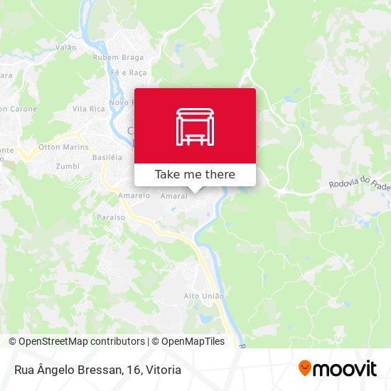 Rua Ângelo Bressan, 16 map