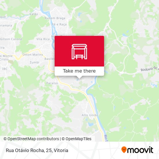Rua Otávio Rocha, 25 map