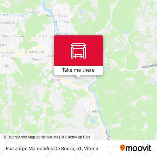 Rua Jorge Marcondes De Souza, 51 map