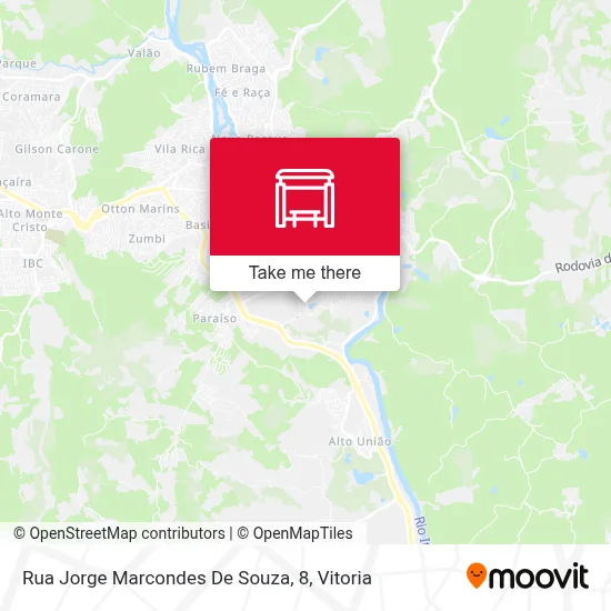 Rua Jorge Marcondes De Souza, 8 map