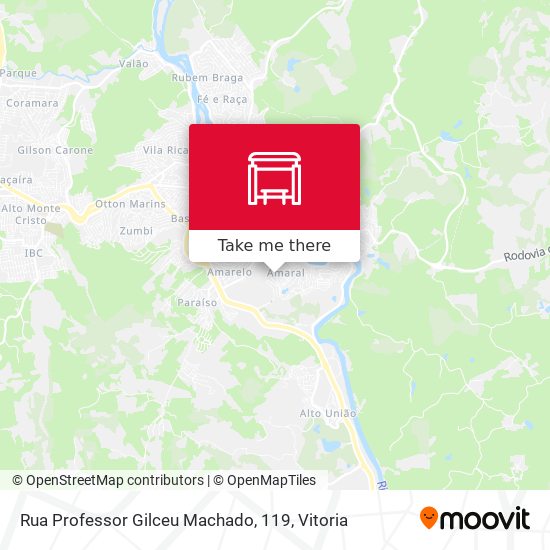 Rua Professor Gilceu Machado, 119 map