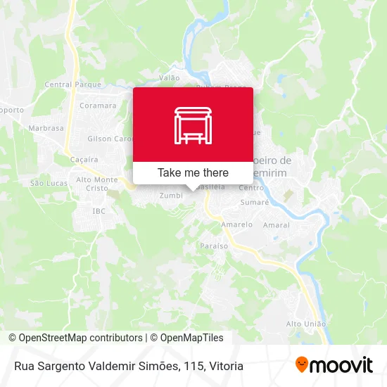 Rua Sargento Valdemir Simões, 115 map