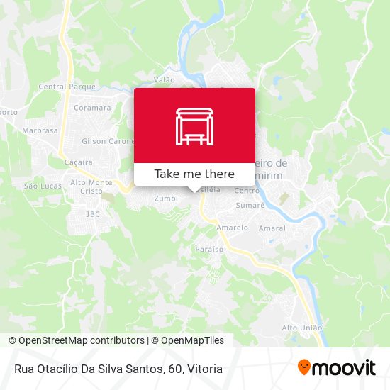 Rua Otacílio Da Silva Santos, 60 map