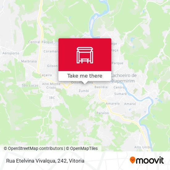 Rua Etelvina Vivalqua, 242 map