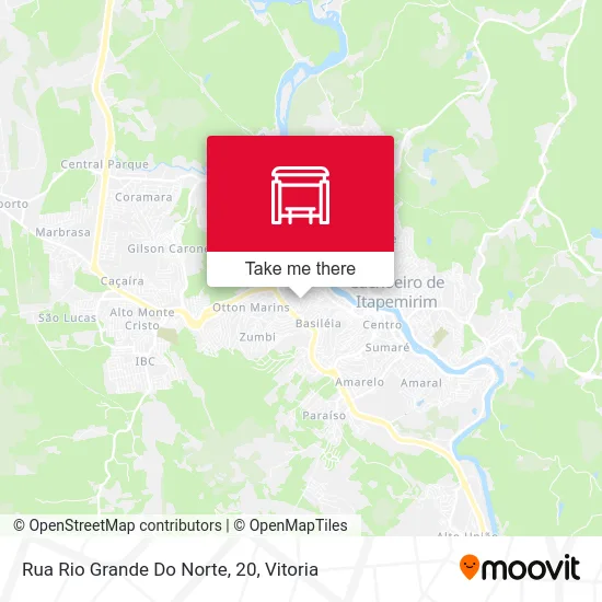 Rua Rio Grande Do Norte, 20 map