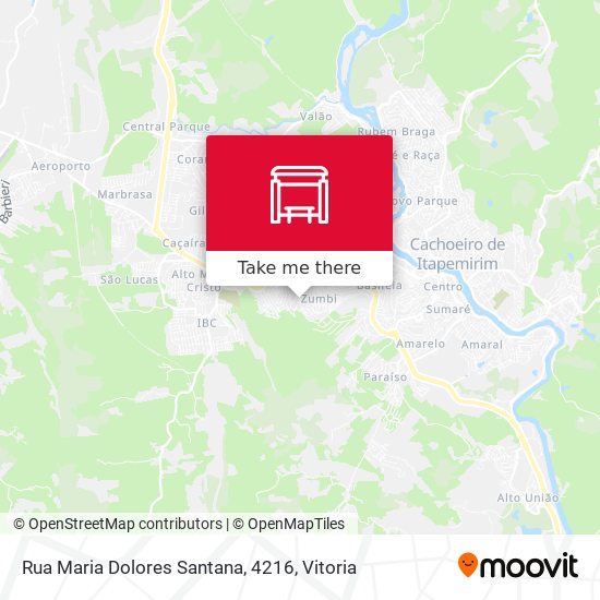 Rua Maria Dolores Santana, 4216 map