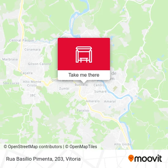 Rua Basílio Pimenta, 203 map