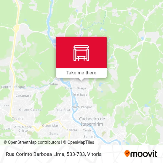 Rua Corinto Barbosa Lima, 533-733 map