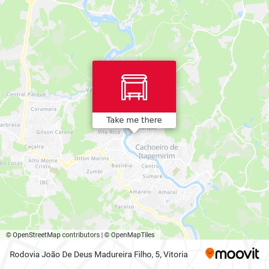 Rodovia João De Deus Madureira Filho, 5 map