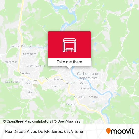 Rua Dirceu Alves De Medeiros, 67 map