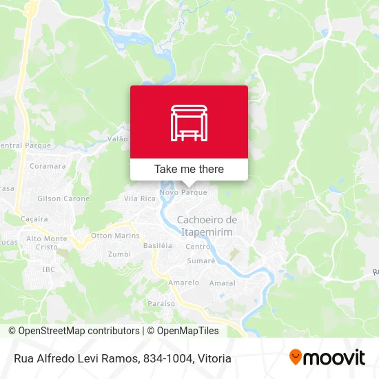 Rua Alfredo Levi Ramos, 834-1004 map