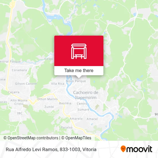 Rua Alfredo Levi Ramos, 833-1003 map