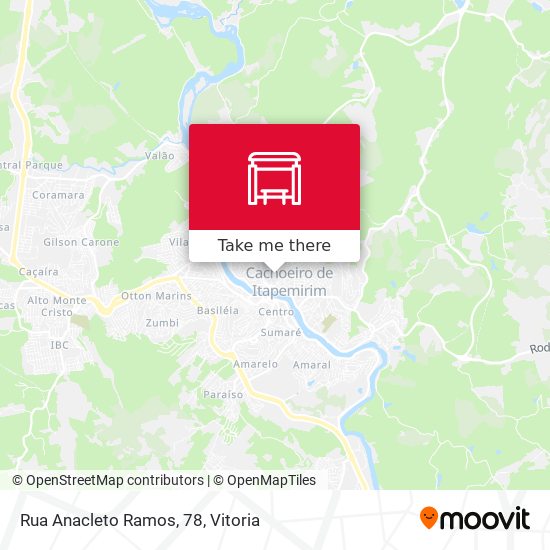 Rua Anacleto Ramos, 78 map