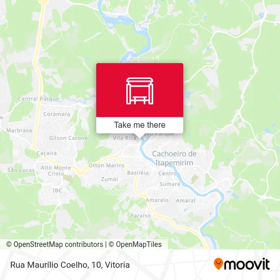 Rua Maurílio Coelho, 10 map