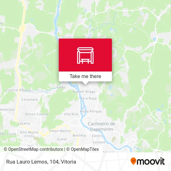 Rua Lauro Lemos, 104 map