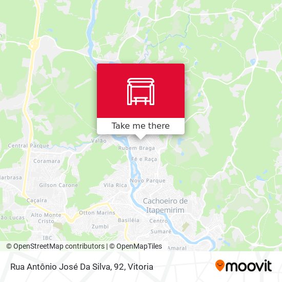 Rua Antônio José Da Silva, 92 map
