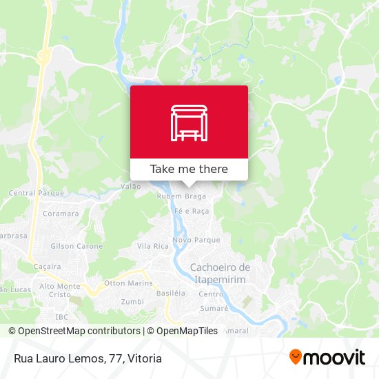Rua Lauro Lemos, 77 map