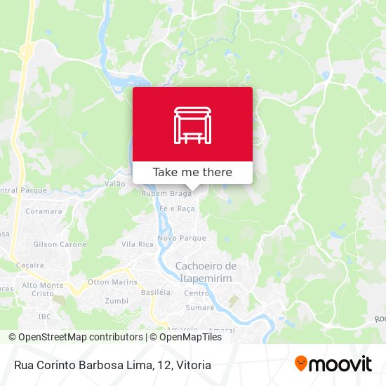 Rua Corinto Barbosa Lima, 12 map