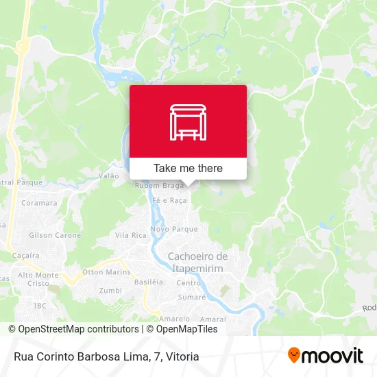 Rua Corinto Barbosa Lima, 7 map
