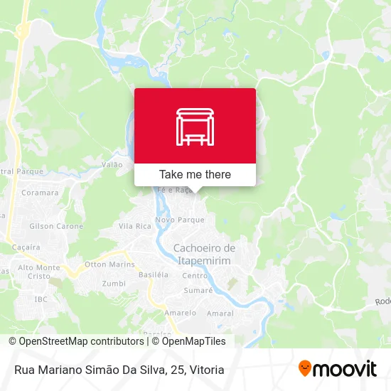 Rua Mariano Simão Da Silva, 25 map