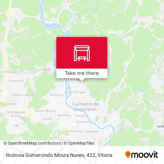 Rodovia Gumercindo Moura Nunes, 422 map