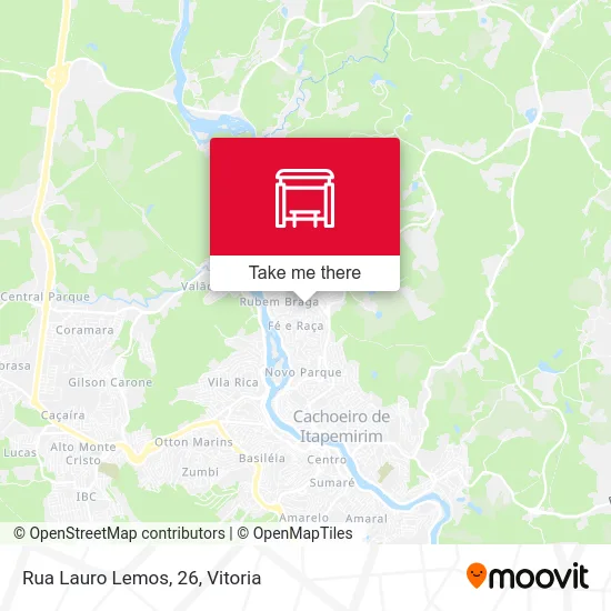 Rua Lauro Lemos, 26 map