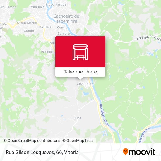 Rua Gílson Lesqueves, 66 map