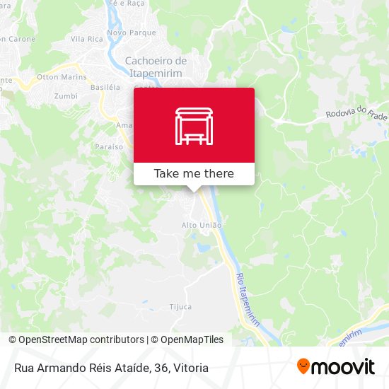 Rua Armando Réis Ataíde, 36 map