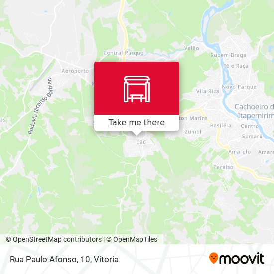 Rua Paulo Afonso, 10 map