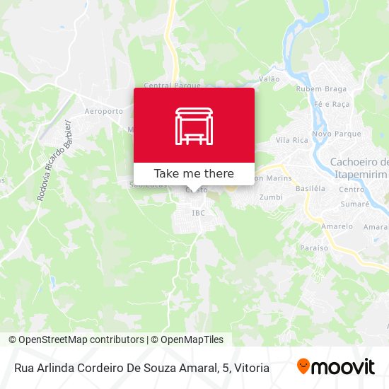 Rua Arlinda Cordeiro De Souza Amaral, 5 map