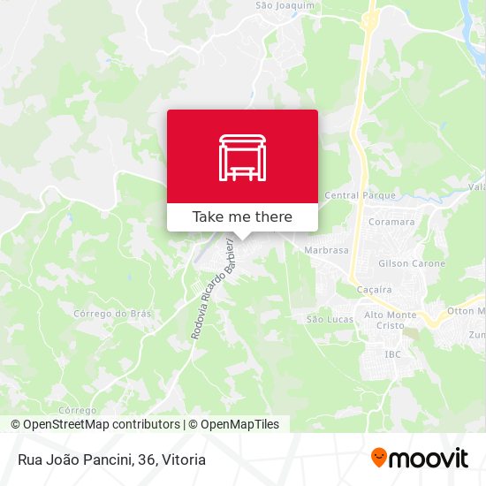 Rua João Pancini, 36 map