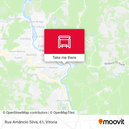 Rua Amâncio Silva, 61 map