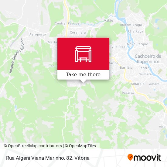 Rua Algeni Viana Marinho, 82 map