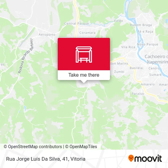 Rua Jorge Luís Da Silva, 41 map