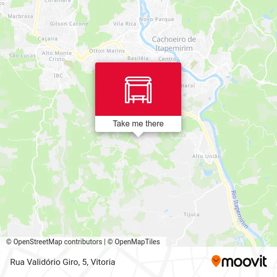 Rua Validório Giro, 5 map