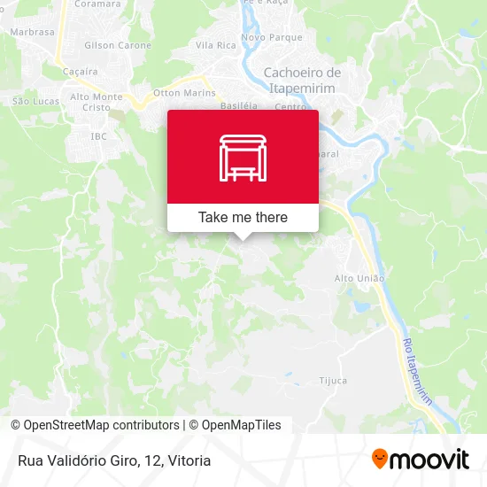 Rua Validório Giro, 12 map