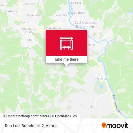 Rua Luís Brandolini, 2 map