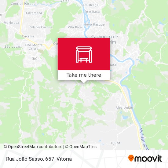 Rua João Sasso, 657 map