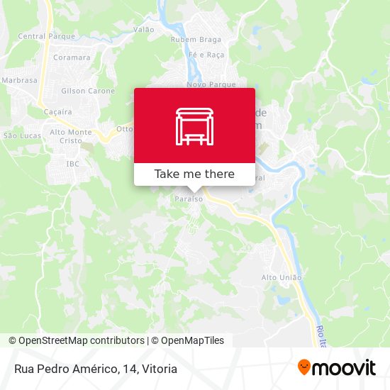 Rua Pedro Américo, 14 map